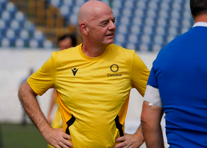 Gianni Infantino en Nicaragua