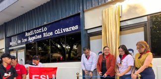 Foto: UNCSM celebra nueva etapa del Auditorio Neysi Ríos /TN8