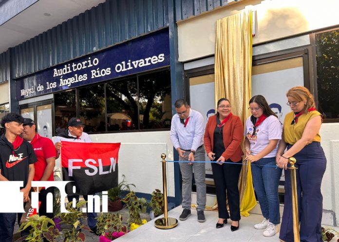 Foto: UNCSM celebra nueva etapa del Auditorio Neysi Ríos /TN8 Foto: UNCSM celebra nueva etapa del Auditorio Neysi Ríos /TN8