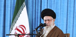 Foto: Mensaje del líder supremo de Irán /Cortesía