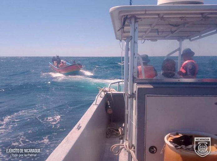 Foto: Rescate en San Juan del Sur, Rivas / TN8