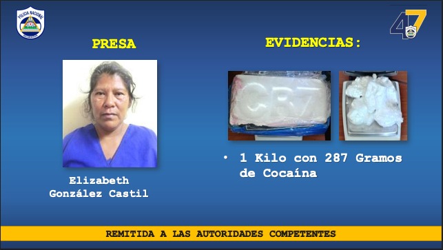 Foto: Incautación de cocaína en departamentos de Nicaragua 