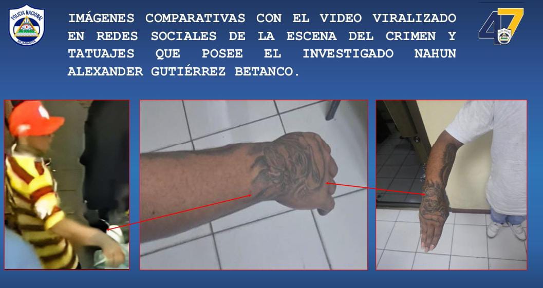 Foto: Captura de sujetos por veneno en el baho del Mercado Oriental