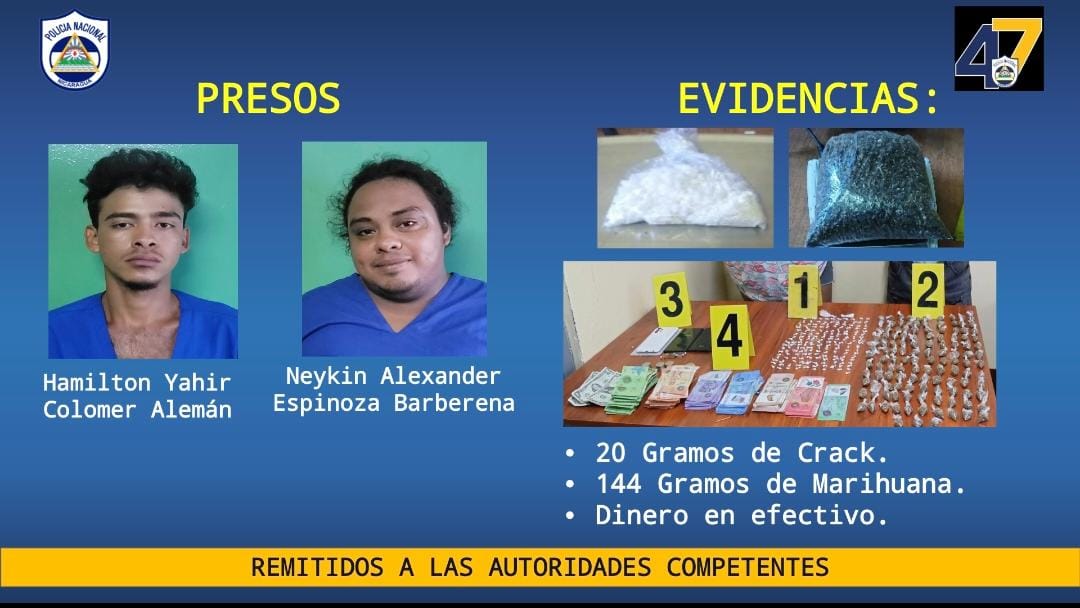 Foto: Captura de delincuentes en Granada / TN8