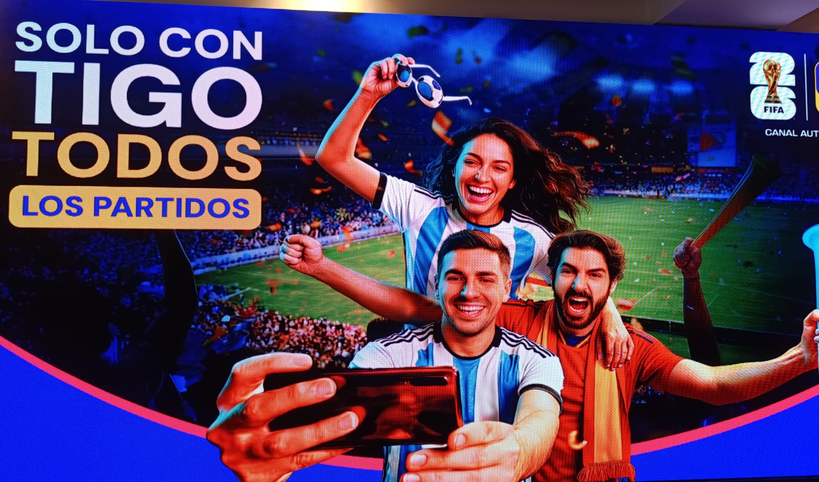 Foto: Tigo Nicaragua con transmisión del Mundial 2026