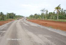 Inician trabajos de carretera hacia el futuro Puerto de Aguas Profundas en Bluefields