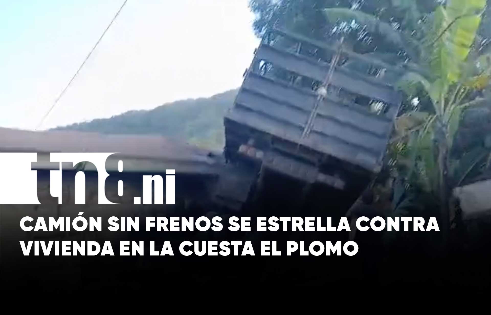 Momento de terror en la Cuesta El Plomo tras accidente de camión sin ...