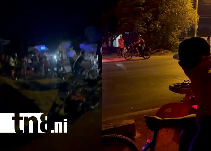 Foto: Accidente mortal en El Viejo, Chinandega /TN8