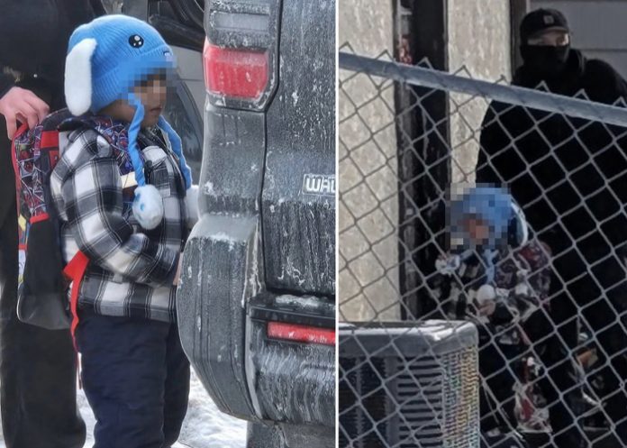 Foto: ICE arresta a un niño de cinco años en Minnesota /Cortesía