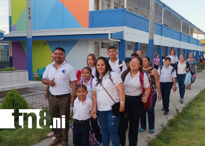 Foto: Regresa la alegría a las escuelas de Nicaragua /TN8