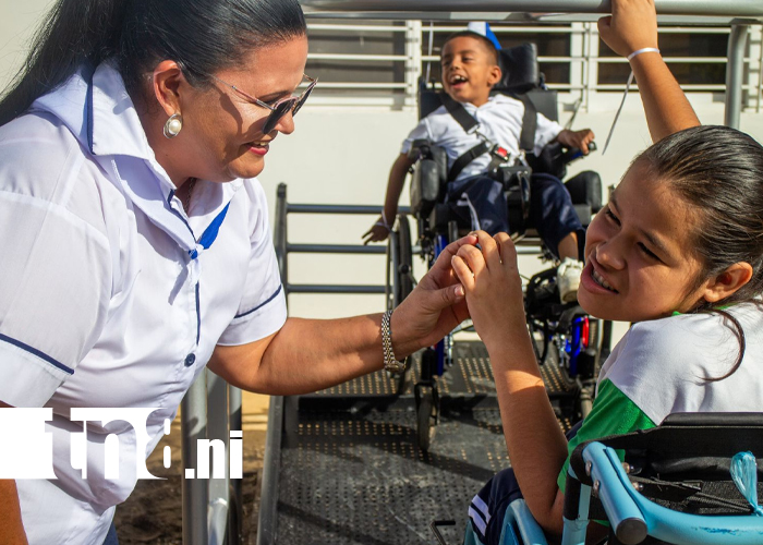 Foto: Masaya recibe la nueva Escuela de Educación Especial Melania Lacayo /TN8
