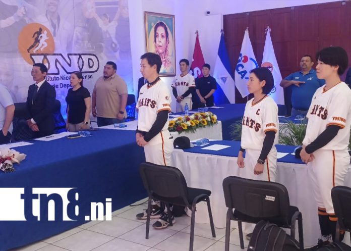 Foto: Japón y Nicaragua, un intercambio que va más allá del deporte /TN8