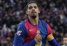 Ronald Araujo vuelve a una convocatoria del Barcelona para la disputa de la Supercopa Ronald Araujo disponible para el Barcelona