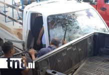Fuerte accidente en Carazo deja daños materiales y tres heridos Foto: Fuerte accidente de tránsito en Diriamba, Carazo / TN8