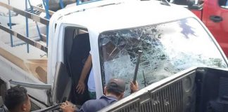 Foto: Fuerte accidente de tránsito en Diriamba, Carazo / TN8
