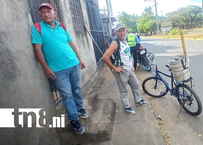Foto: Semáforo del barrio Carlos Marx, en Managua, lugar de accidentes / TN8