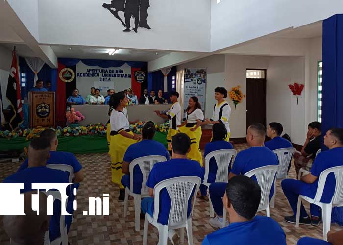Foto: Educación universitaria en el Penitenciario de Bluefields / TN8