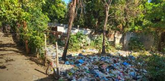 Foto: Botadero ilegal de basura en el barrio Bertilda Obregario, en Managua / TN8