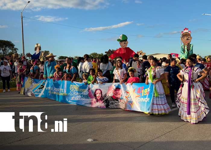 Foto: Inauguración del Tramo IV de la Pista Héroes de la Insurrección, en Managua / TN8