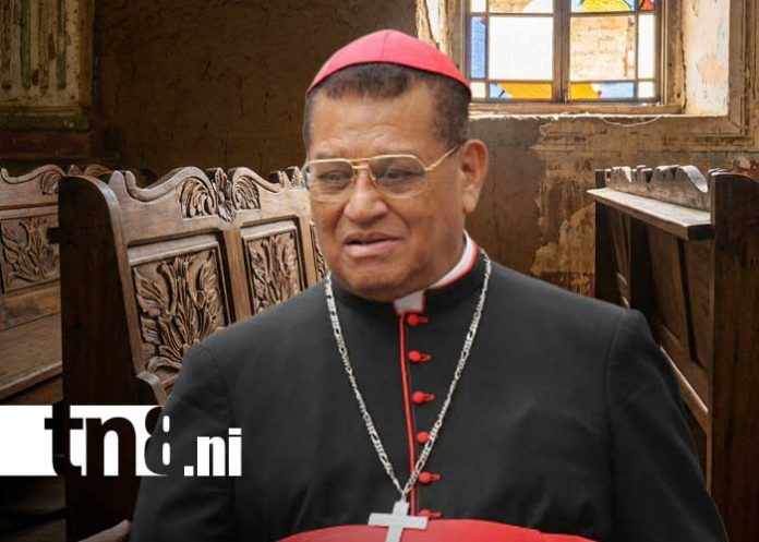Foto: Cardenal Miguel Obando y Bravo / TN8