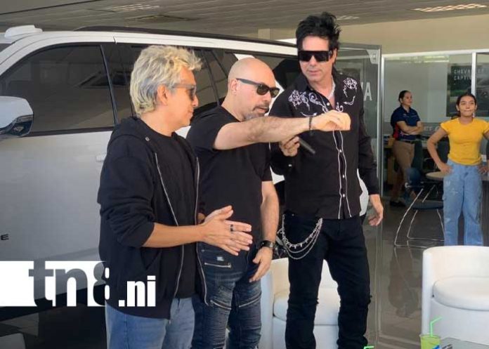 Foto: Los Rabanes llegan a Nicaragua junto a Chevrolet / TN8