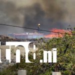 Por tercera vez consecutiva, La Chureca se incendia en Managua Foto: Incendio en La Chureca, Managua / TN8