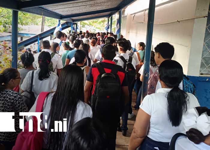 Foto: Regreso a clases en los departamentos de Nicaragua / TN8