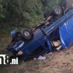 Foto: Accidente de tránsito en el sector de Ochomogo, Nandaime / TN8