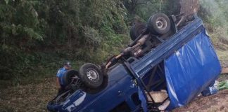 Foto: Accidente de tránsito en el sector de Ochomogo, Nandaime / TN8