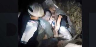 Foto: Deslizamiento de tierra en mina de San Ramón, Matagalpa / TN8