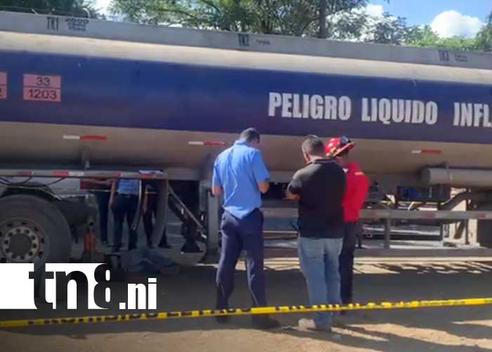 Foto: Mortal accidente de tránsito con camión cerca del Colegio Loyola, Managua / TN8