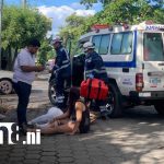 Foto: Accidente en el barrio Ducualí, Managua / TN8