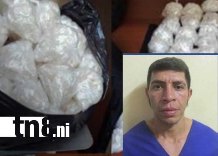 Foto: Incautación de bolsas de crack en Matagalpa / TN8