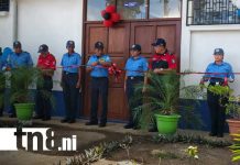 Foto: Albergue en la Escuela Nacional de Bomberos
