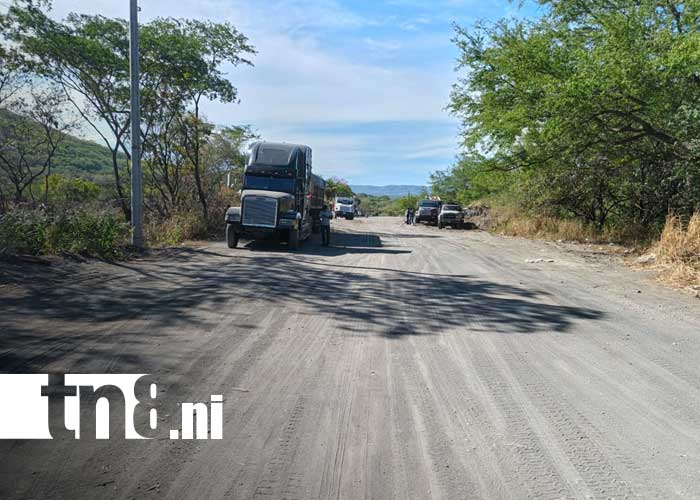 Foto: Consejos para conducción de camión en pistas de Managua / TN8