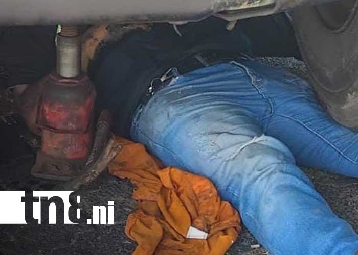 Foto: Accidente con camión en Managua / TN8