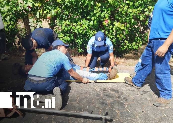 Foto: Accidente con camión en Managua / TN8