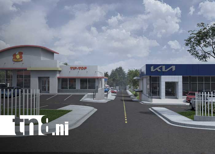 Foto: Nueva inversión en Matagalpa, la Plaza Tramontana / TN8