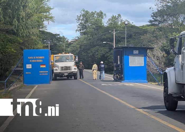 Foto: Accidente con camión en Managua / TN8
