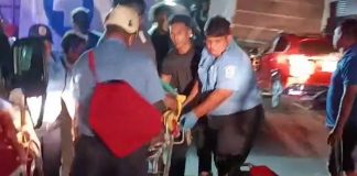 Foto: Menor y motociclista graves tras violento choque en Rivas /TN8