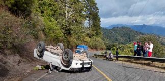 Foto: Vuelco de camioneta en Quilalí, Nueva Segovia / TN8