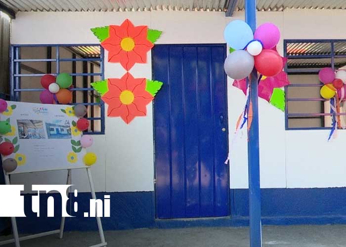 Foto: Nueva vivienda tras incendio en Managua / TN8