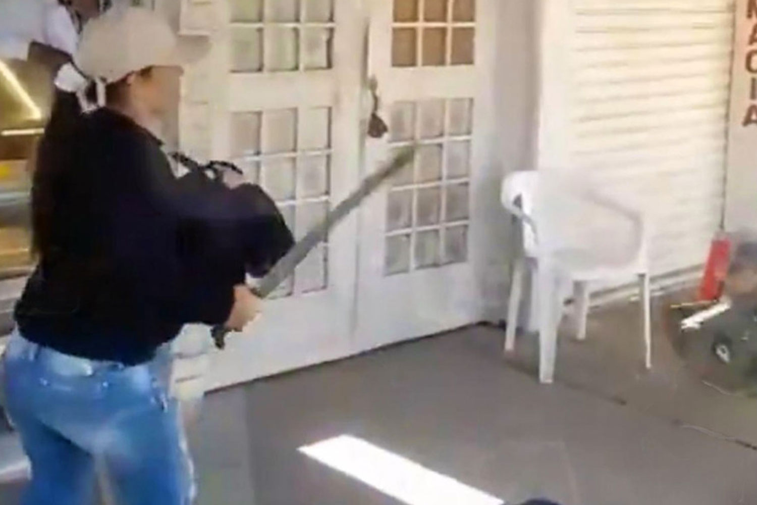Foto: Mujer se defiende con machete y deja herido al agresor en Colombia/ Cortesía 