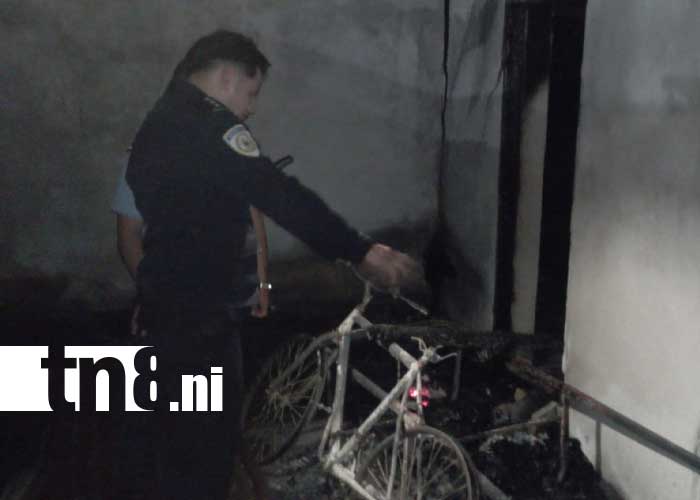 Foto: Incendio deja pérdidas materailes en Jalapa / TN8