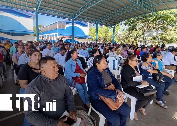 Foto: Jornada educativa con docentes en Nicaragua / TN8