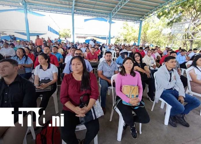Foto: Jornada educativa con docentes en Nicaragua / TN8