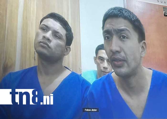 Foto: Juicio a implicados de robo en un bar del D-VI de Managua / TN8