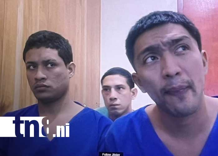 Foto: Juicio a implicados de robo en un bar del D-VI de Managua / TN8