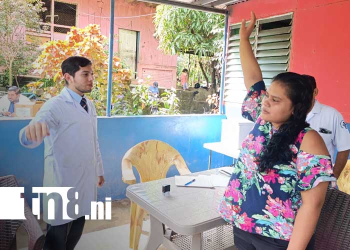 Foto: Feria de salud en Ticuantepe / TN8