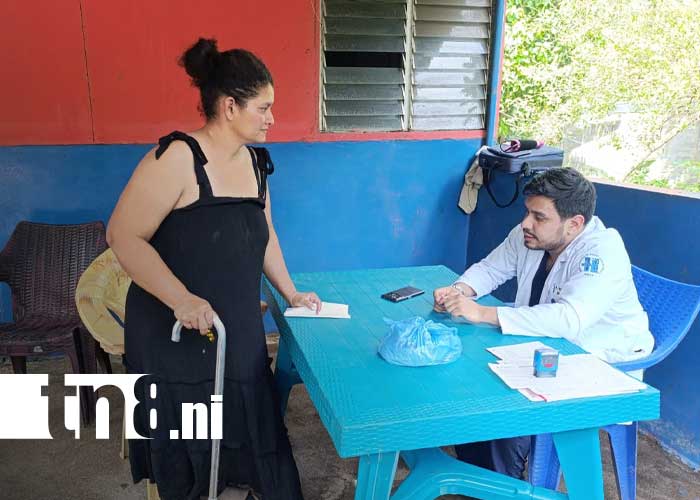 Foto: Feria de salud en Ticuantepe / TN8